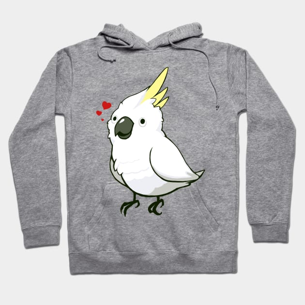 Cockatoo 1 Hoodie by Shemii